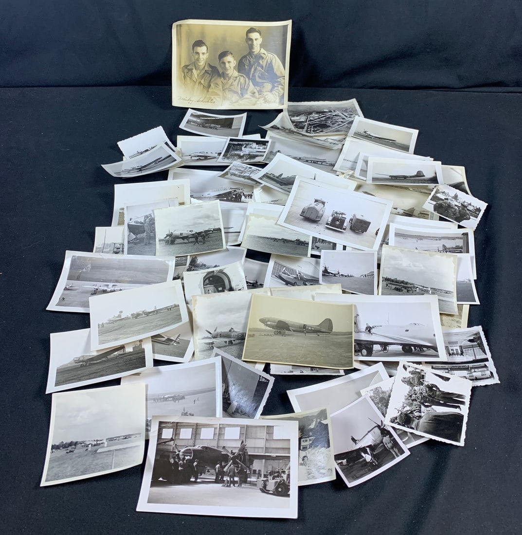Large lot of WW2 WWII USAAF Plane Photographs and bombers (1 of 14)