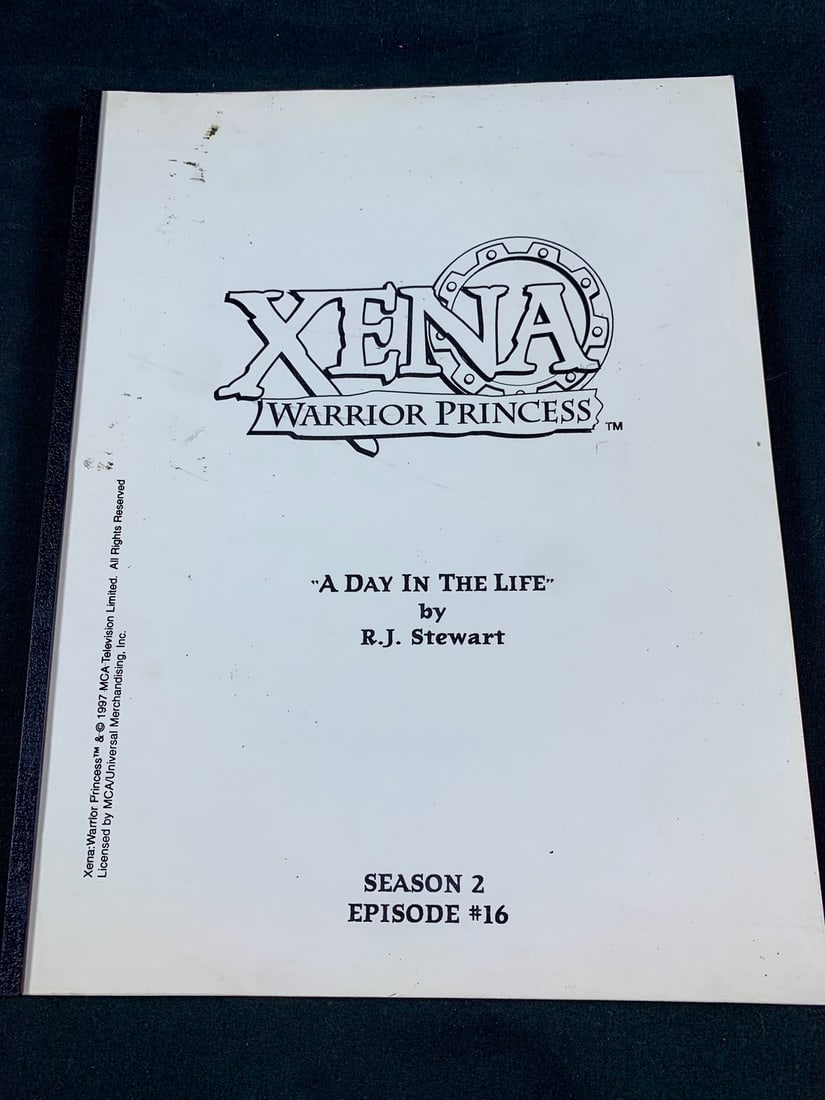Xena warrior Princess Episode #16 A Day in the Life Script (1 of 4)