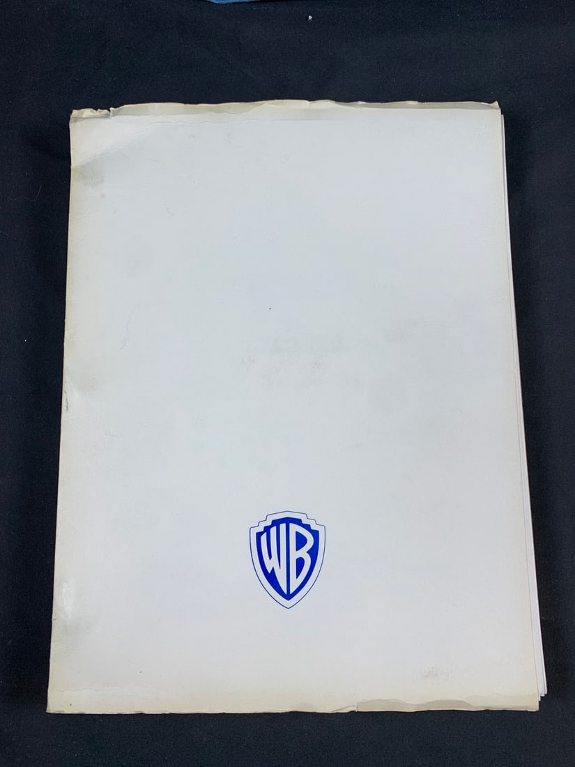 Original revised copy of Gremlins II Script (1 of 8)