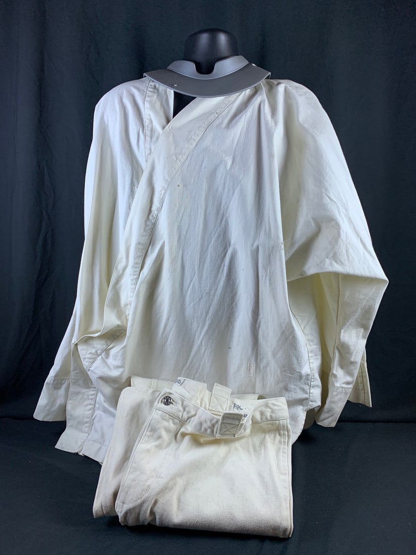 Possible Screen Tested Mace Windu Disney Star Wars Costume: Marked Dis/AP6 and Windu on both pants and robe