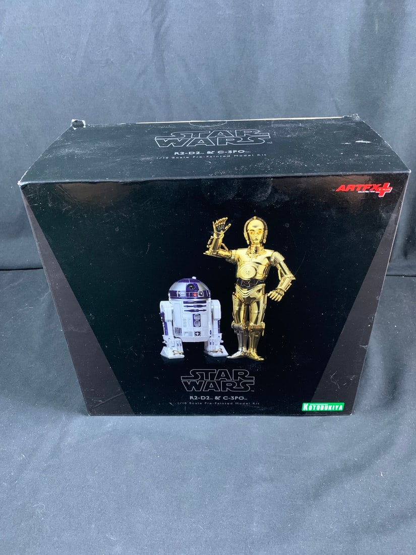 Sealed New in box Kotobukiya Star wars C3PO and R2-D2 Artfx+ 1/10th Scale model kit (1 of 9)