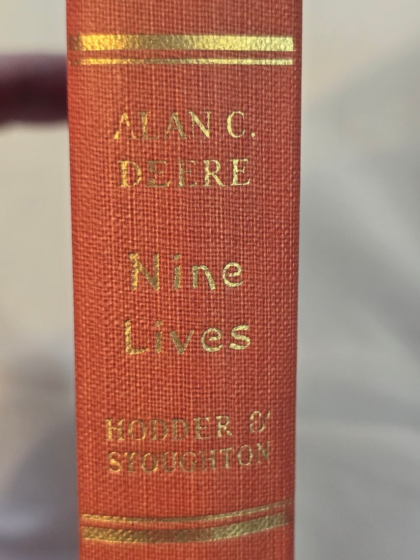 First Edition Second Impression  Nine Lives  by Alan C Deere 1959 (1 of 6)