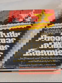 Signed First Edition In the Presence of Mine Enemies by Howard Rutledge