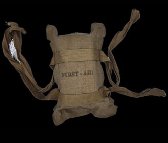 RARE WWII PARATROOPER FIRST AID KIT