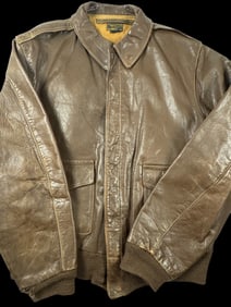 WWII A-2 Flight Jacket - Size 42 Original