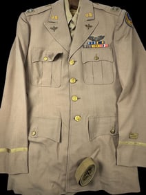 WWII Australian Theater Made 13th AF Officer’s Tunic