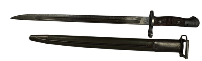 WWI U.S. Army Remington Model 1917 Bayonet withScabbard