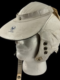 1950s USAF PROTECTIVE FLIGHT HELMET MB3 with Visor
