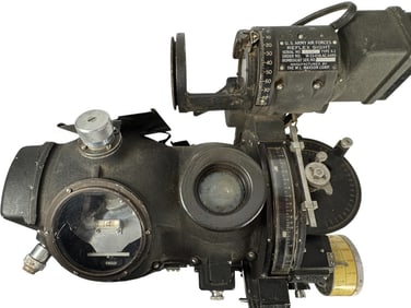 Original WWII Norden Bombsight M-9B With Type x-1 Reflex Site