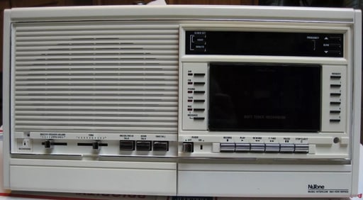 Rare NuTone Radio Intercom Master System NOS - IMA-4006 White