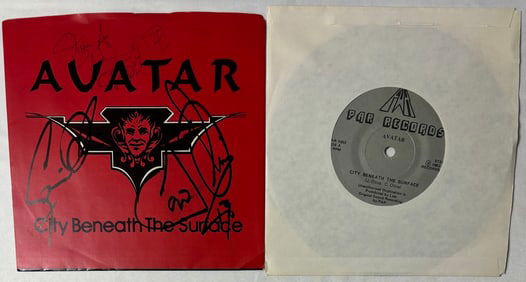 Avatar (Pre Savatage) City Beneath The Surface EP SIGNED Rare