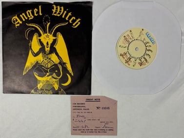 Angel Witch Angel Witch NWOBHM 45 with sleeve with original receipt