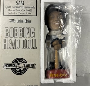 1994 Michael Jordan Sam's Limited Edition Baseball BobbleHead