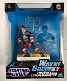 1999 STARTING LINEUP WAYNE GRETZKY FINAL SEASON COMMEMORATION