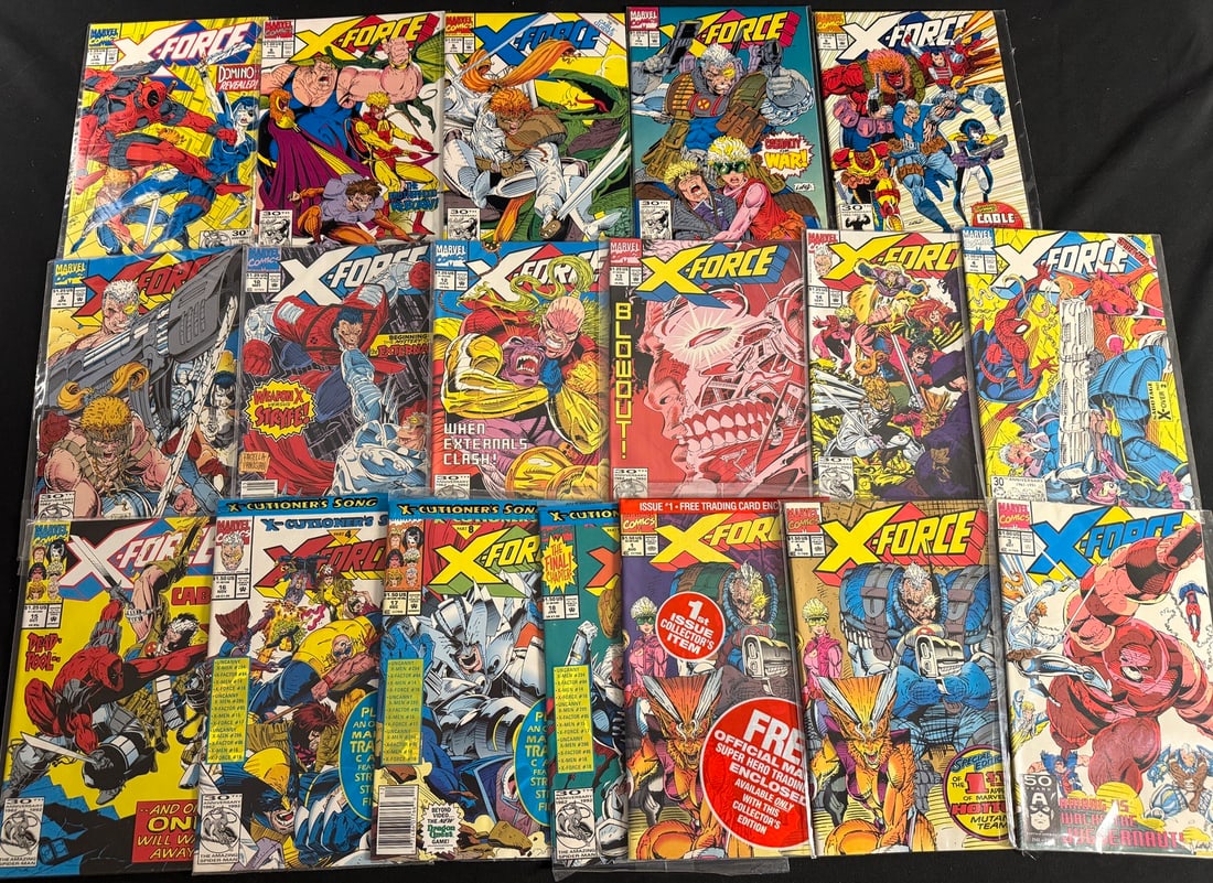 Marvel Comics X-force Vol. 1, Early 1990s, Key Issues With 2nd Appearance of Deadpool and 1st (1 of 1)