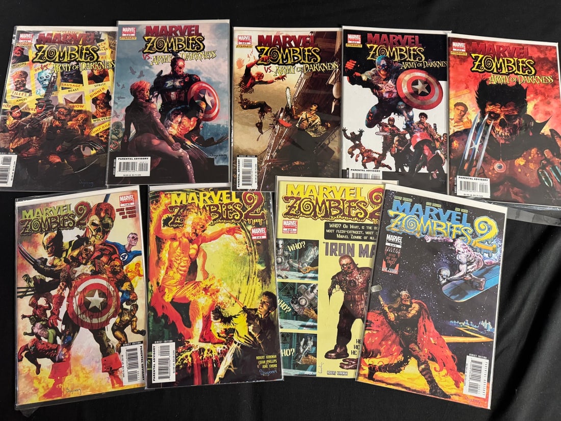 10 Marvel Zombies Comic Books, Marvel Zombies Vs. Army of Darkness and Marvel Zombies 2, Robert (1 of 1)