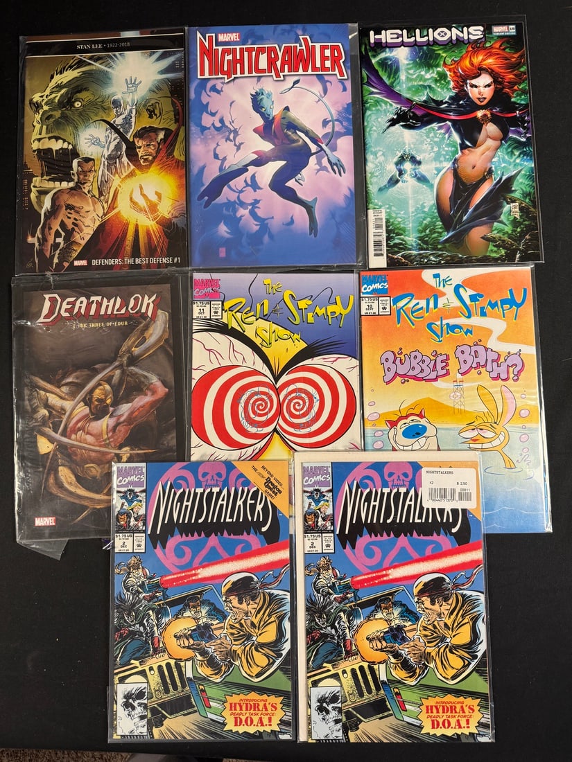 9 Marvel Comics Issues, the Ren & Stimpy Show -11-1993- (1 of 1)