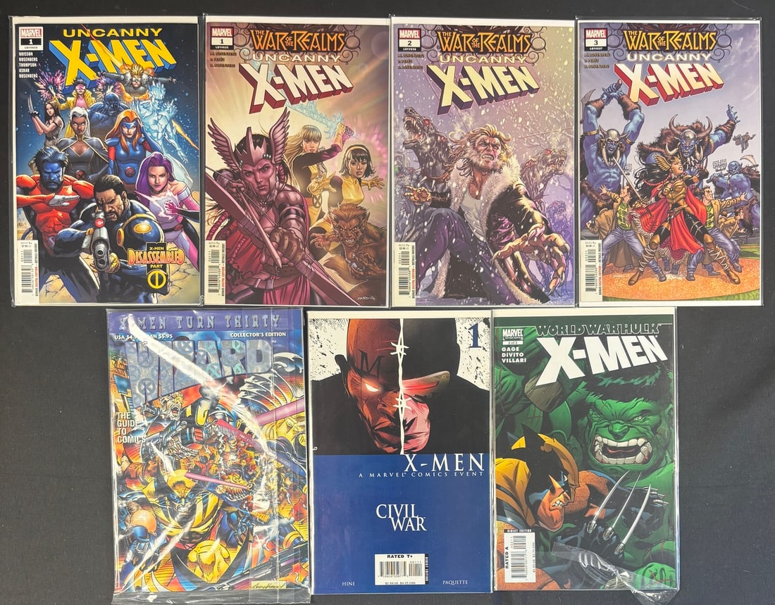 8 American Marvel Comics, X-men Series (1 of 1)