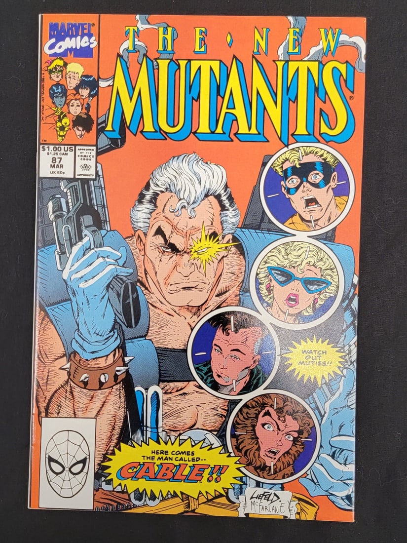 Marvel Comics, the New Mutants -87, First Appearance of Cable, March 1990 (1 of 2)