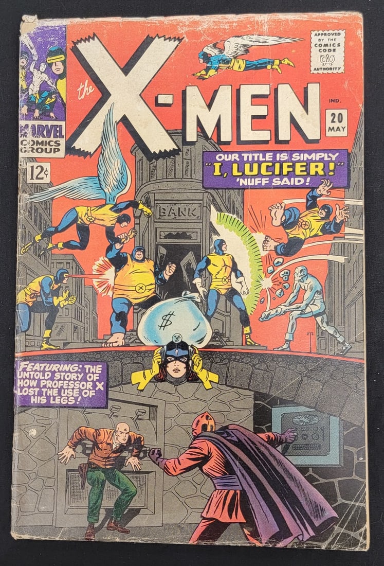 Uncanny X-men -20, Marvel Comics Group, May 1965 (1 of 2)