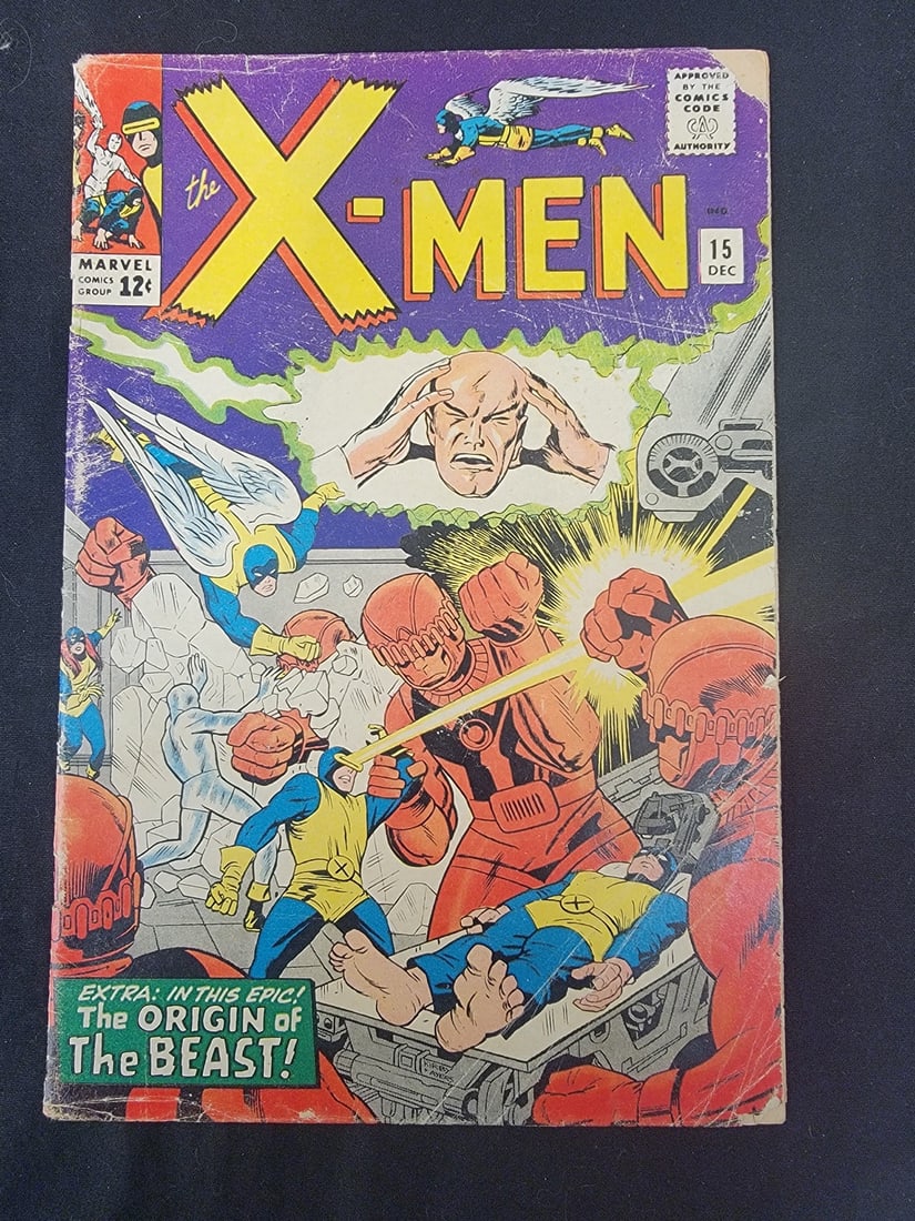 Marvel Comics the X-men -15, December 1965, 1st Series (1 of 2)