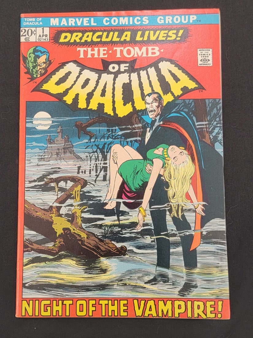 Marvel Comics the Tomb of Dracula -1, Bronze Age, 1st Appearance of Dracula (1 of 2)