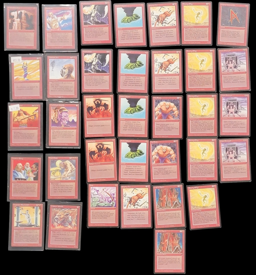 Vintage Magic: the Gathering Trading Cards, Approximately 40 (1 of 2)