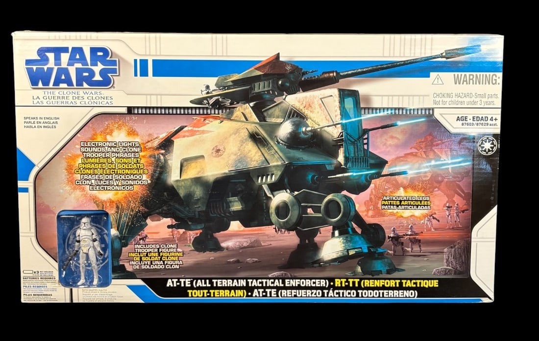 Hasbro Star Wars the Clone Wars At-te All Terrain Tactical Vehicle Playset (1 of 2)