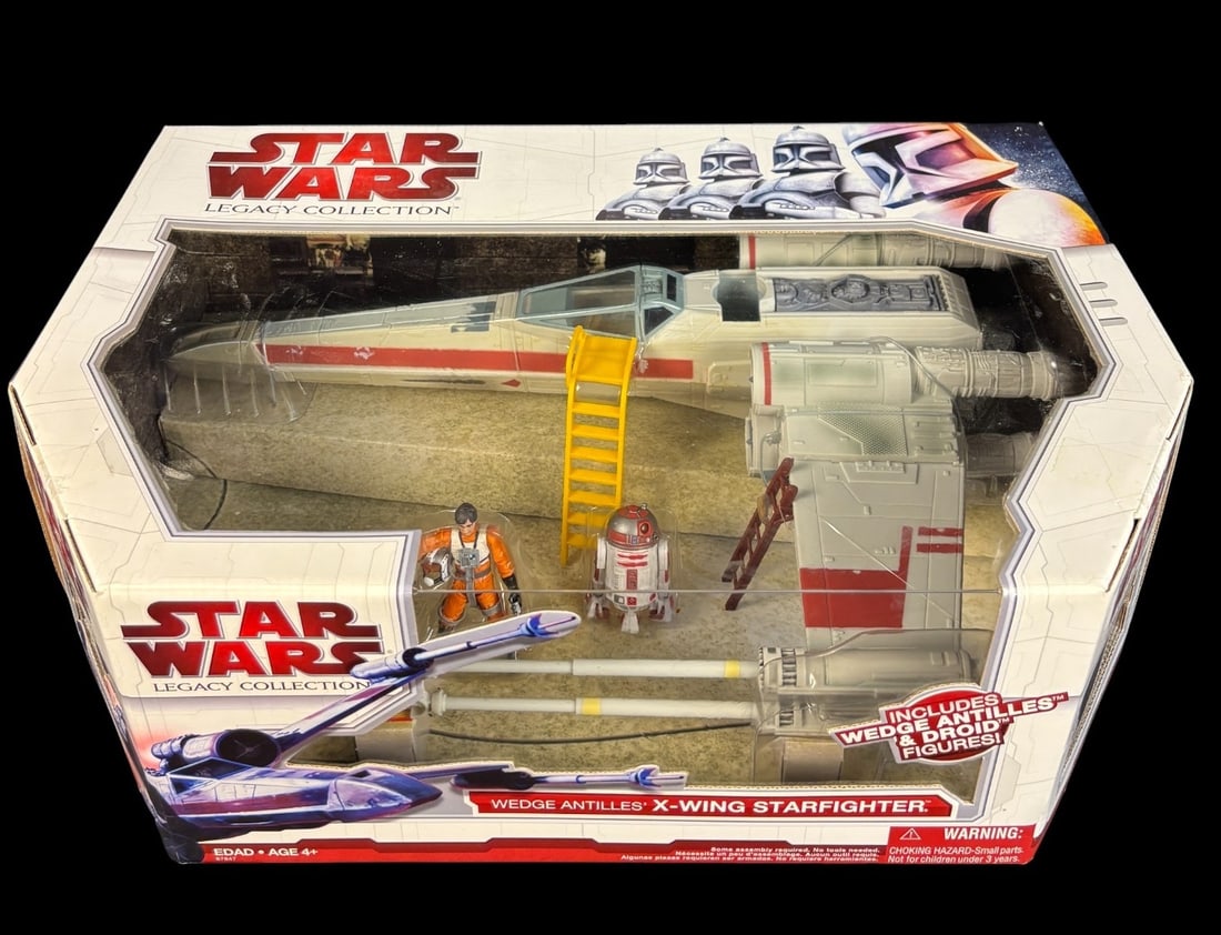 Hasbro Star Wars Legacy Collection 2009 Wedge Antilles X-wing Starfighter (1 of 2)