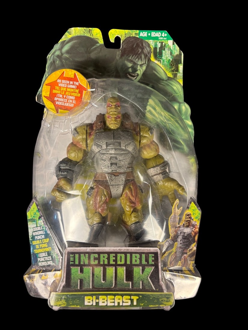 Hasbro the Incredible Hulk Bi-beast Action Figure 2008, Unopened (1 of 2)
