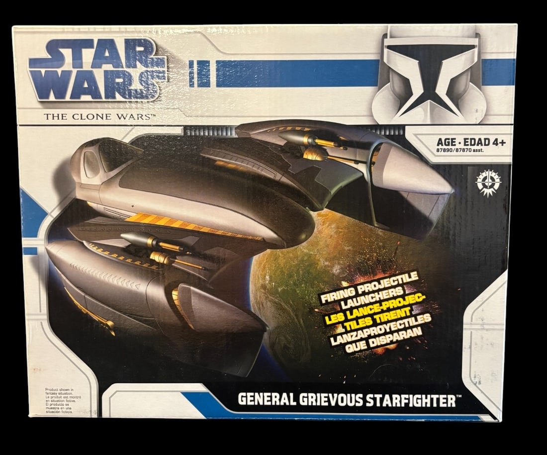 Hasbro Star Wars the Clone Wars General Grievous Starfighter Vehicle, 2005 (1 of 2)