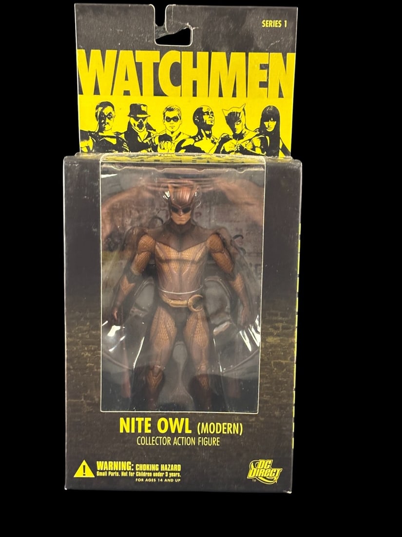 Dc Direct Watchmen Series 1 Nite Owl-Collector Action Figure (1 of 2)