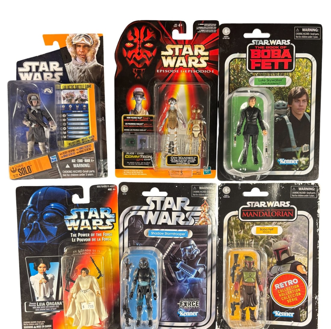 Star Wars Episode I Commtech and Other Action Figures by Hasbro and Kenner (1 of 1)