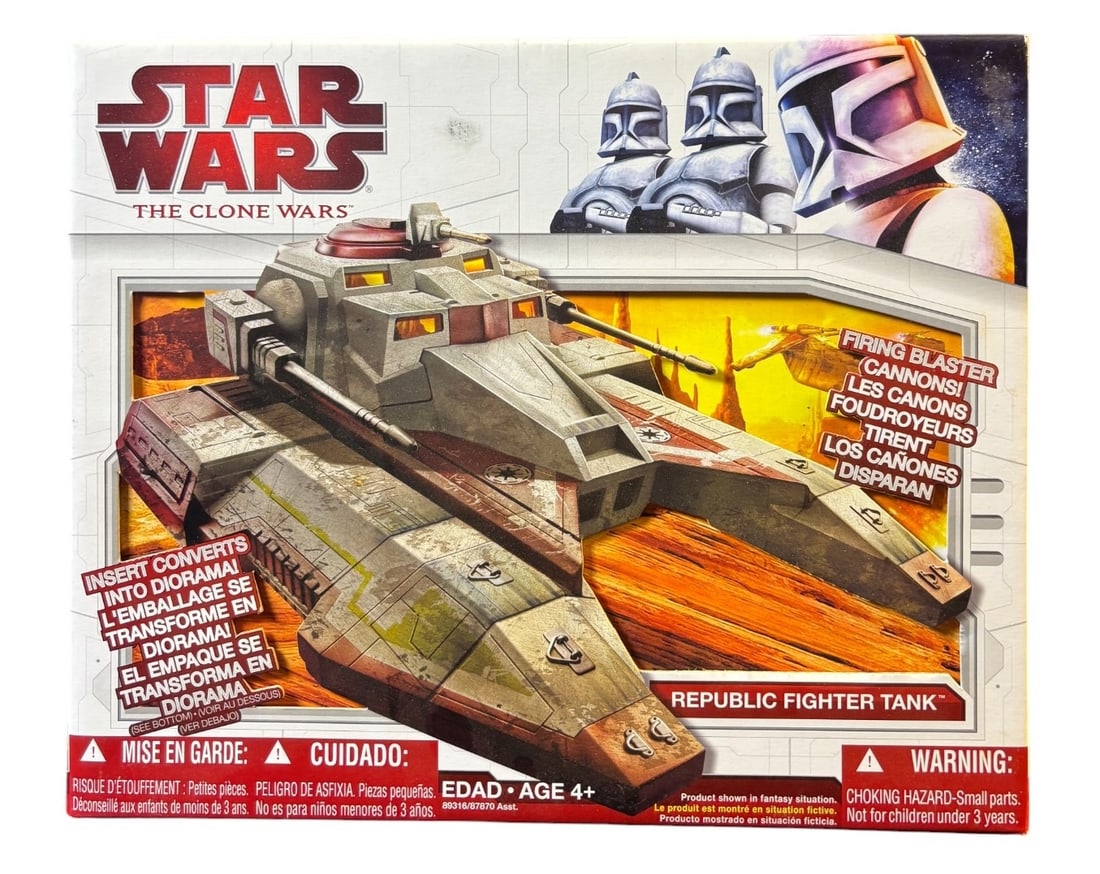 Star Wars: the Clone Wars Republic Fighter Tank, Hasbro, 2009 (1 of 2)