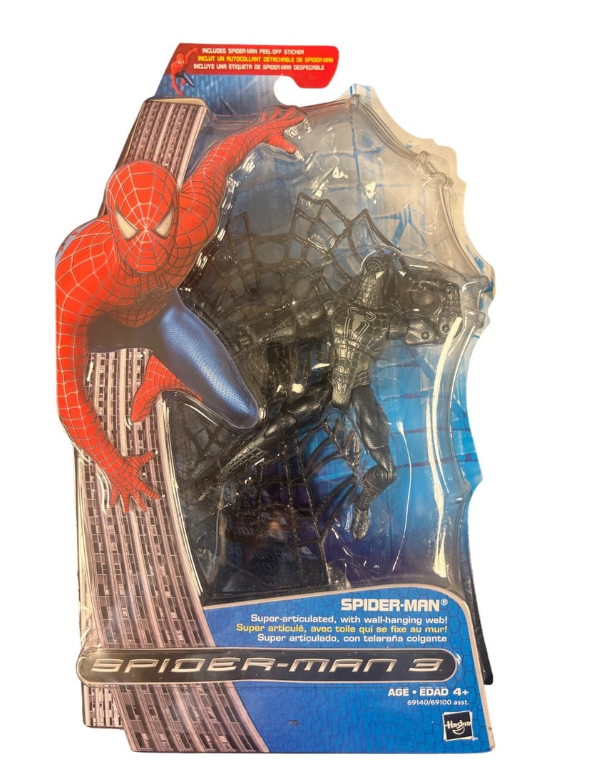 Hasbro Spider-man 3 Super Articulated Wall-hanging Web Action Figure Set (1 of 1)