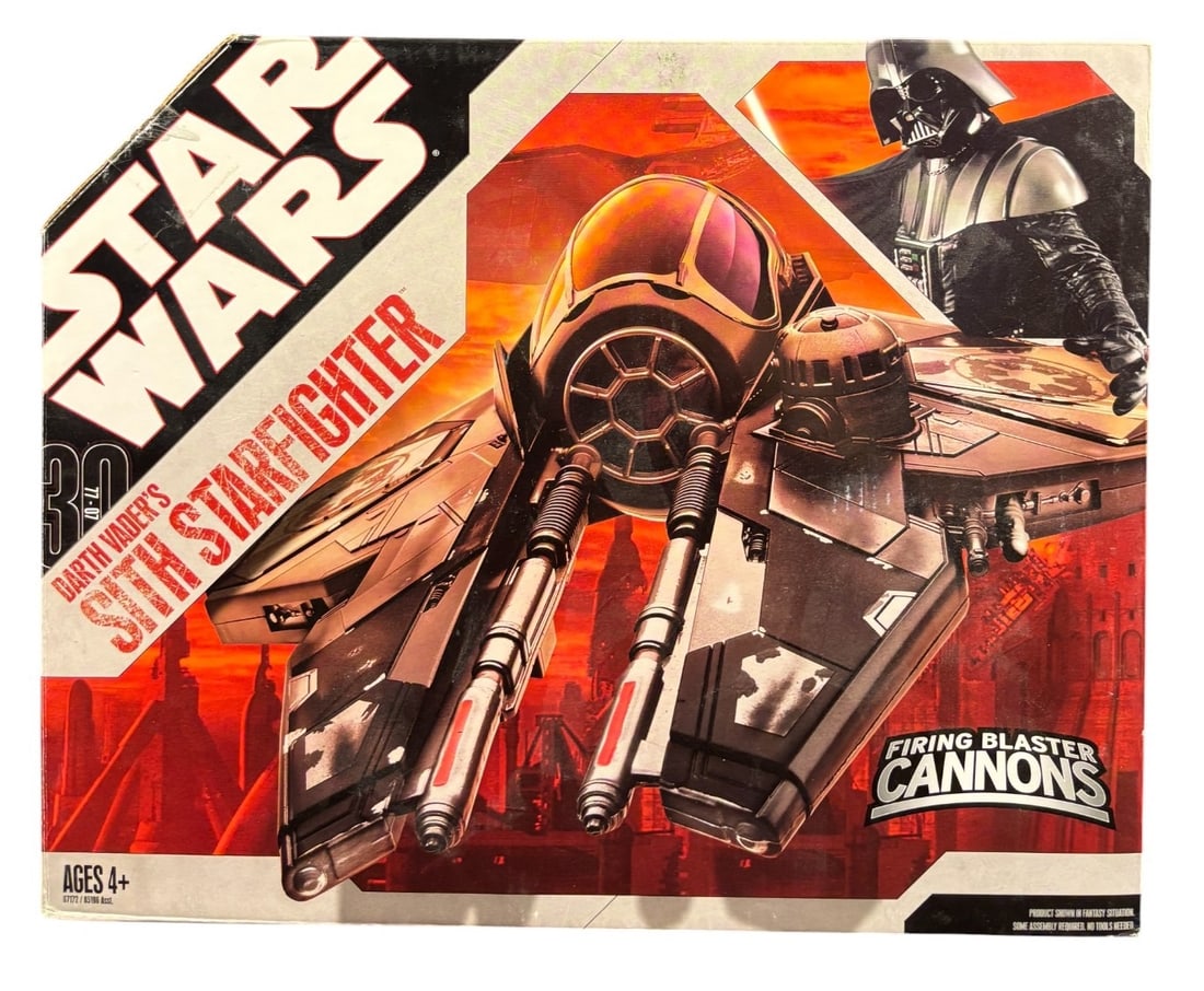 Hasbro Star Wars 30th Anniversary Darth Vader-s Sith Starfighter, Boxed Vehicle (1 of 2)