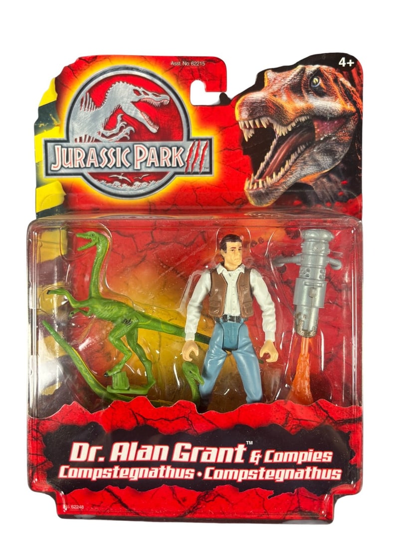 Jurassic Park Iii Dr. Alan Grant & Compies Action Figure Set, Hasbro, ? 2001 (1 of 2)
