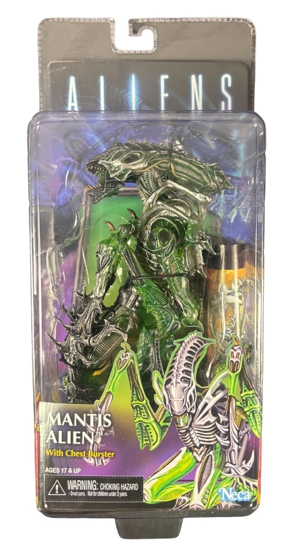 Neca Aliens Series 10 Mantis Alien Action Figure, New in Package (1 of 1)