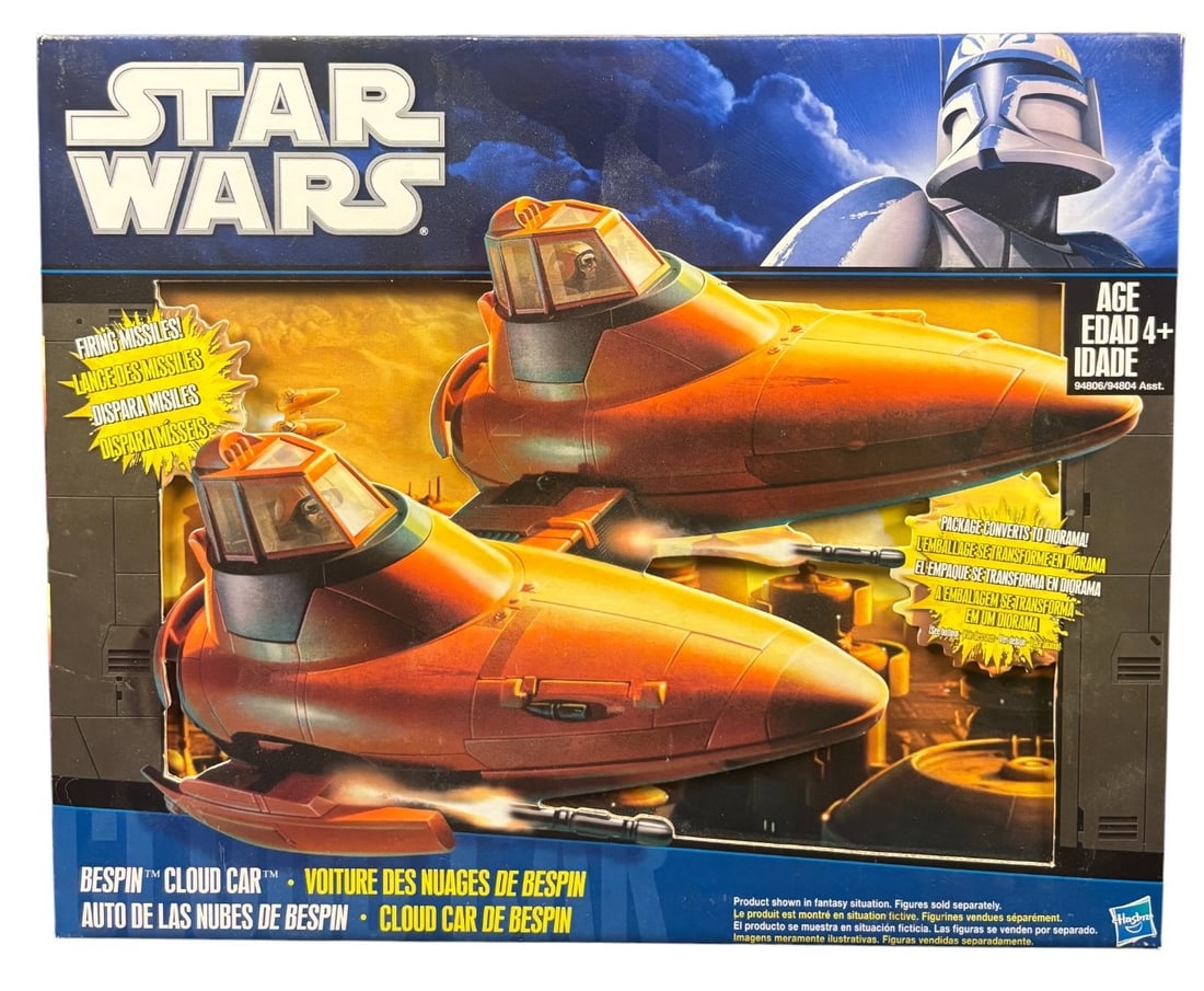 Star Wars Hasbro 2010 Bespin Cloud Car Vehicle, New in Box (1 of 2)