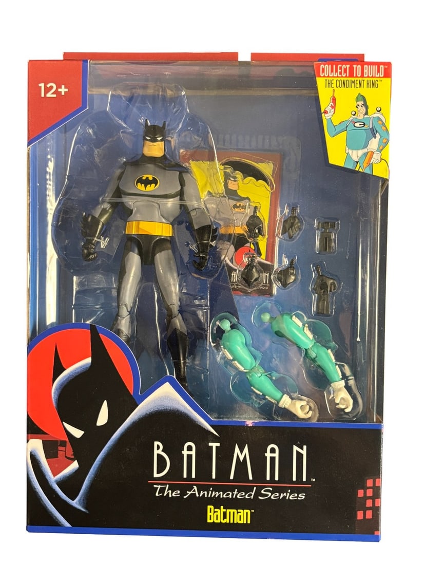 Mcfarlane Toys Dc Multiverse Batman the Animated Series Batman Action Figure With Condiment King (1 of 1)