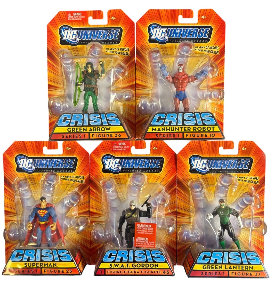 5 Mattel Dc Universe Infinite Heroes Crisis Series 1 Action Figures (1 of 1)