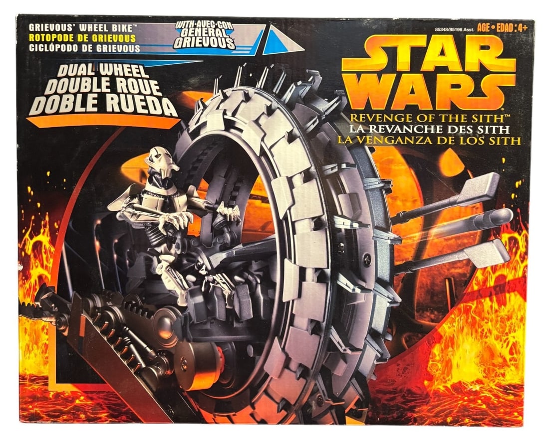 Hasbro Star Wars Revenge of the Sith General Grievous Wheel Bike Vehicle, Circa 2005 (1 of 2)