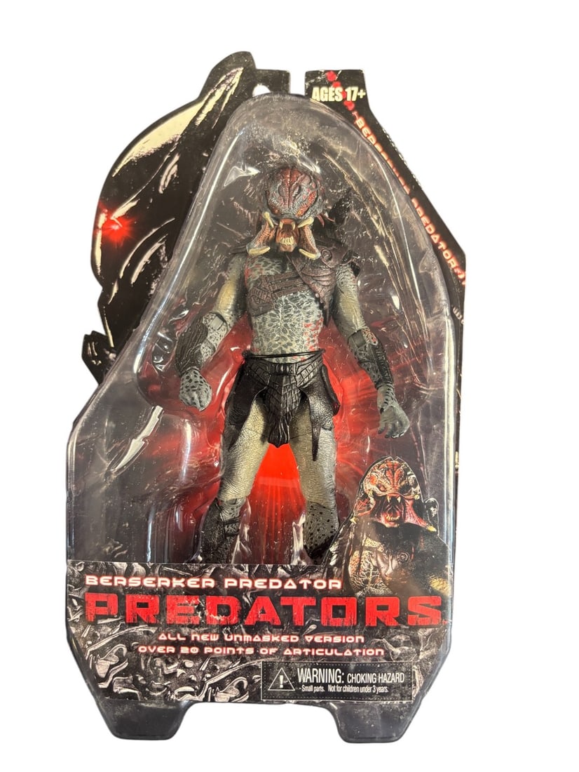 Neca Reel Toys Predators Series 2 Berserker Predator Unmasked Action Figure (1 of 2)