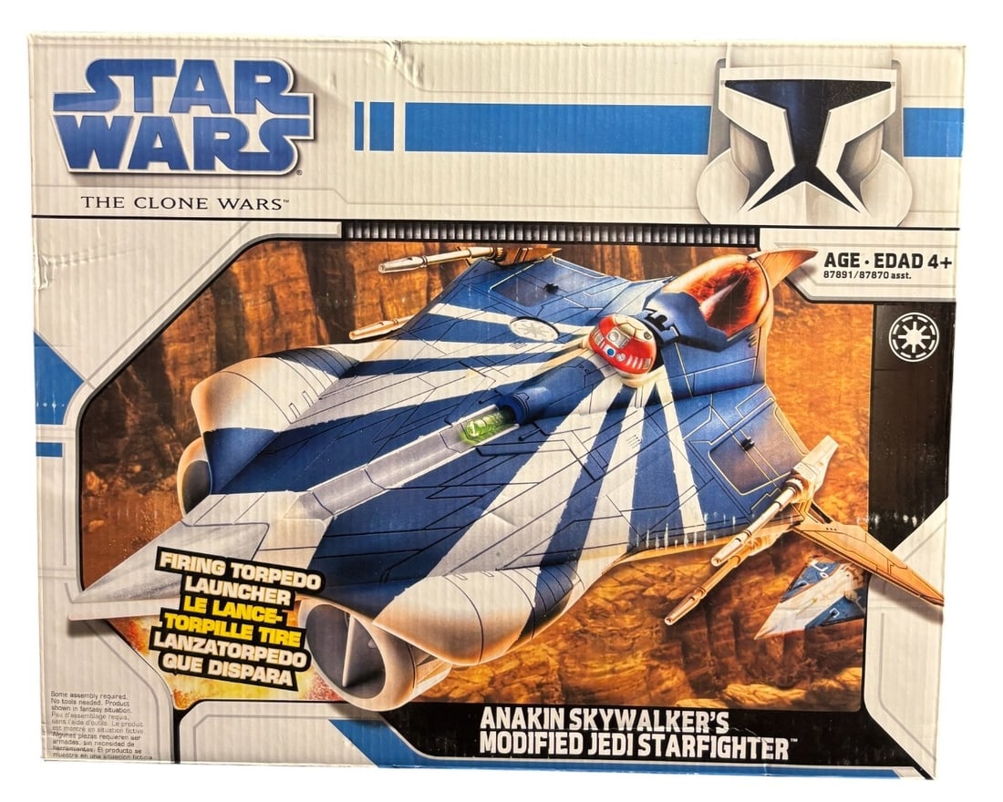 Hasbro Star Wars the Clone Wars Anakin Skywalker-s Modified Jedi Starfighter (1 of 2)