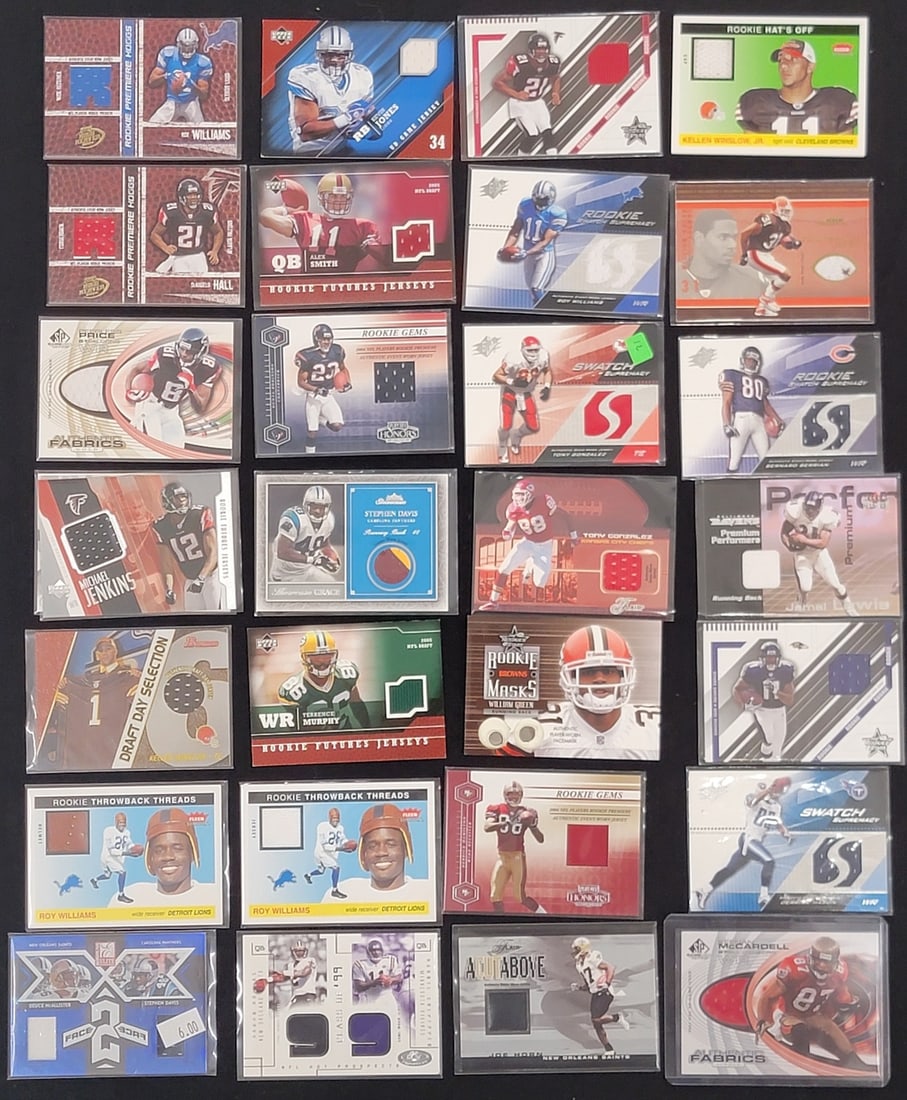 Nfl Football Trading Cards, Featuring Relic, Memorabilia, Autograph, and Rookie Inserts by Upper (1 of 2)
