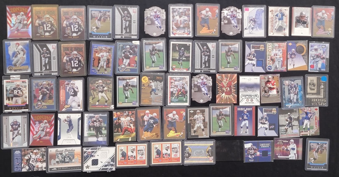 A Massive American Football Trading Cards, Tom Brady (1 of 2)