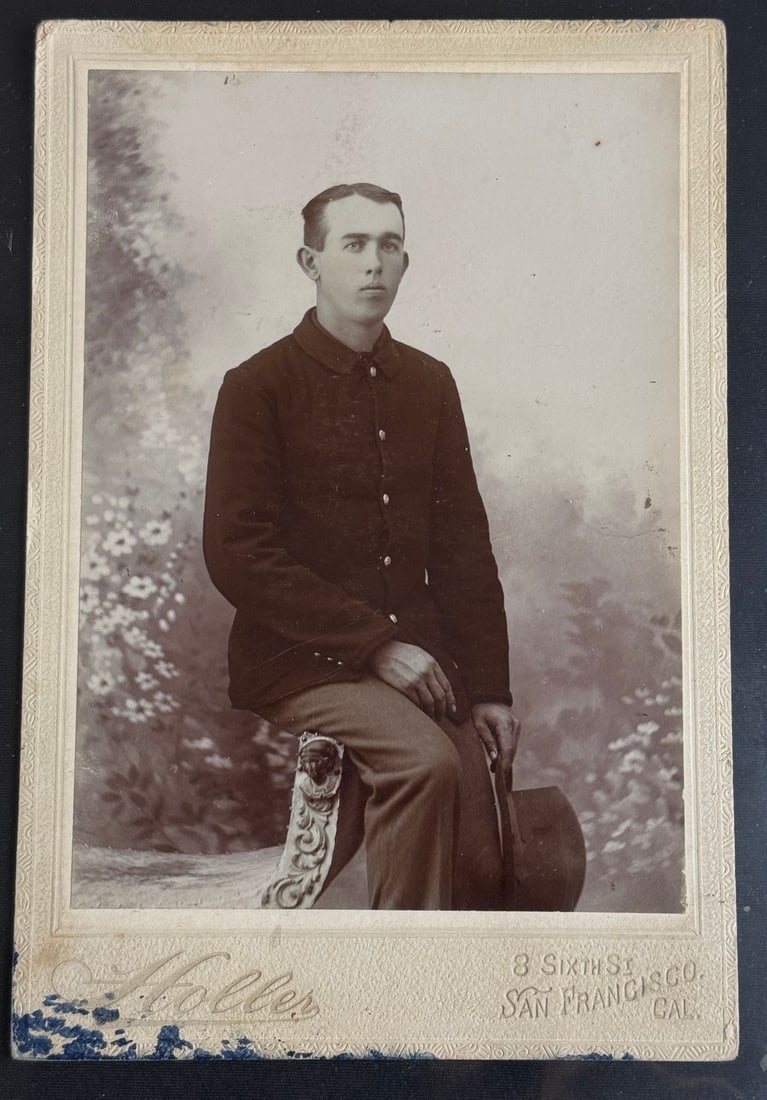 Civil War Era CDV Photograph of Union Soldier in San Francisco, California (1 of 1)