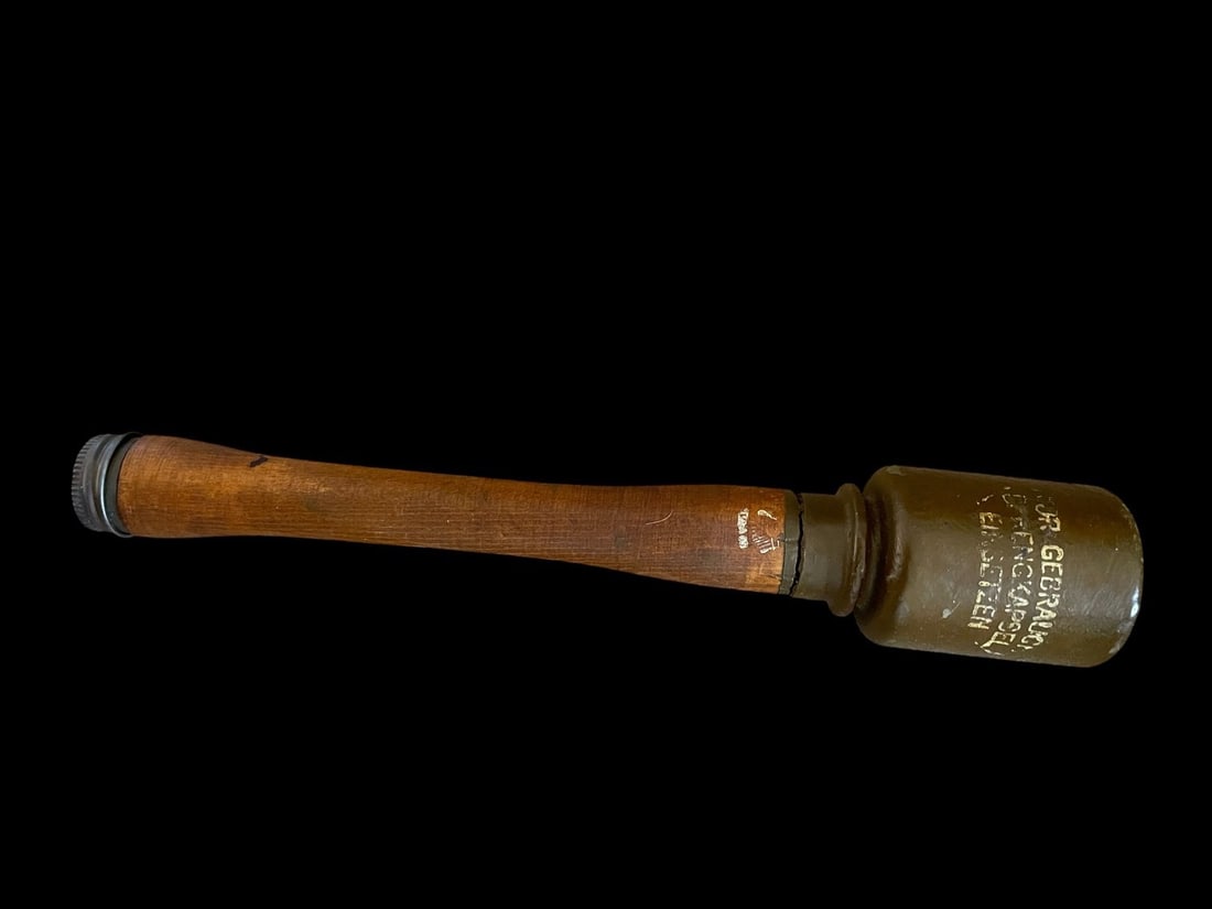 WWII German Stielhandgranate M24 Practice Grenade with Markings (1 of 6)