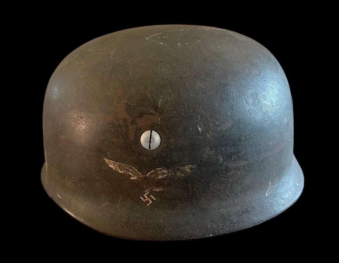 Rare German WWII Fallschirmjager - Paratrooper Helmet M38 SD Early War (1 of 13)