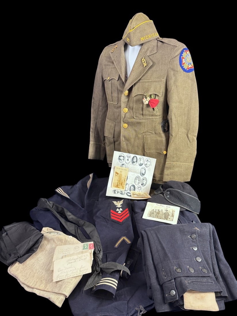 WWI - 1930s USN Sub-Chaser EM Uniform and Photo Group (1 of 10)